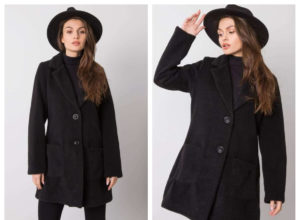 Czarny płaszcz – pomysły na stylizacje